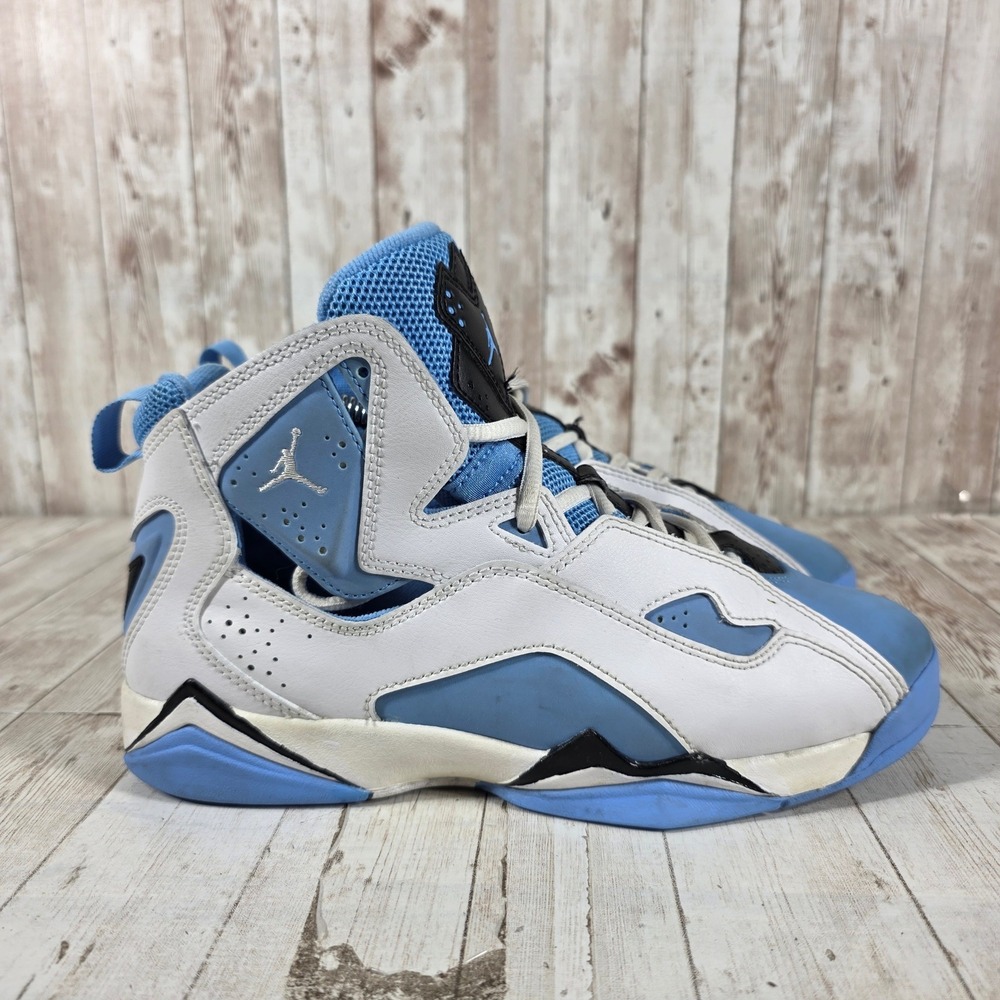 Jordan True Flight GS University Blue White Black 343795-140 Kids Size 7Y